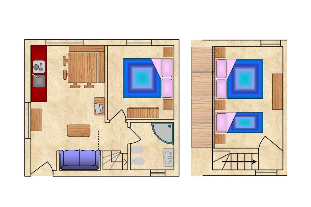 Chalet Presanella Temù Habitación foto
